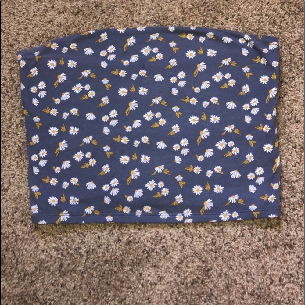 wild fable flower tube top